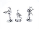 Star Wars - Battle Droid Small Silver