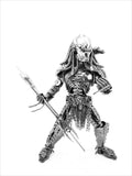 Predator 40cm BERSERKER Guard with Spear Staff