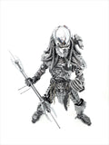 Predator 40cm BERSERKER Guard with Spear Staff