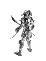 Predator 40cm BERSERKER  Standing 3 Weapons choice