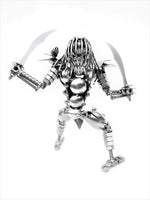 Predator 30cm Mask On - Two Swords